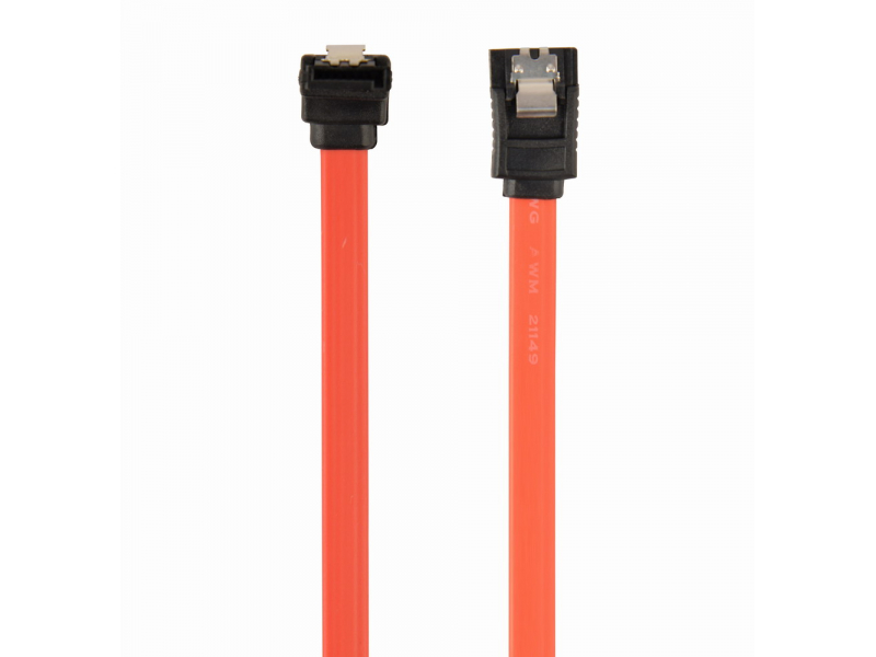 CableXpert Serial ATA III 30cm datacable with 90 bent connector CC-SATAM-D