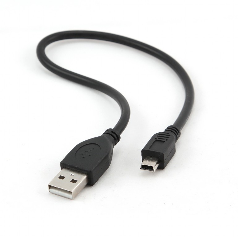 CableXpert USB 2.0 A-plug Mini Cable 5PM 30cm CCP-USB2-AM5P-1