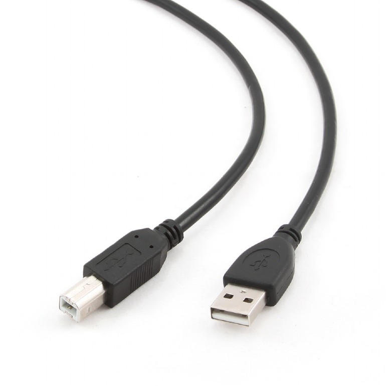 CableXpert USB 2.0 AM-Stecker auf BM-Stecker Kabel 1,8m CCP-USB2-AMBM-6