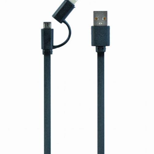 CableXpert USB Combo-Kabel 1m CC-USB2-AMLM2-1M