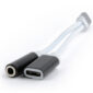 CableXpert USB-Typ-C-Stecker an Stereo 3,5 mm Audio-Adapter CCA-UC3.5F-02