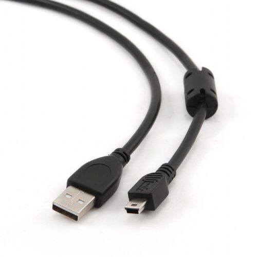 CableXpert mini-USB Kabel 1,8 m Black CCF-USB2-AM5P-6