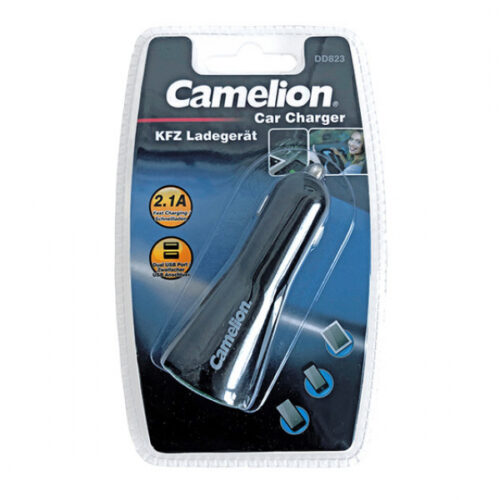 Camelion 2 USB Ports car Charger Adapter