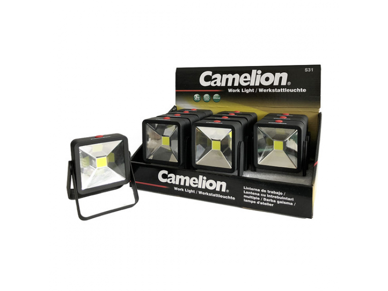 Camelion COB work Light S31-4LR03D12 3W 12er Display