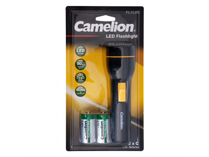 Camelion Flashlight FL1L2CB2R14P Torch (1 Pcs.)