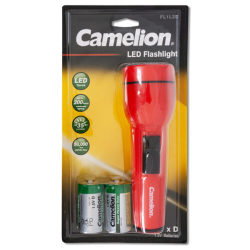 Camelion LED Flashlight FL1L2D2R20P Torch (1 Pcs.)