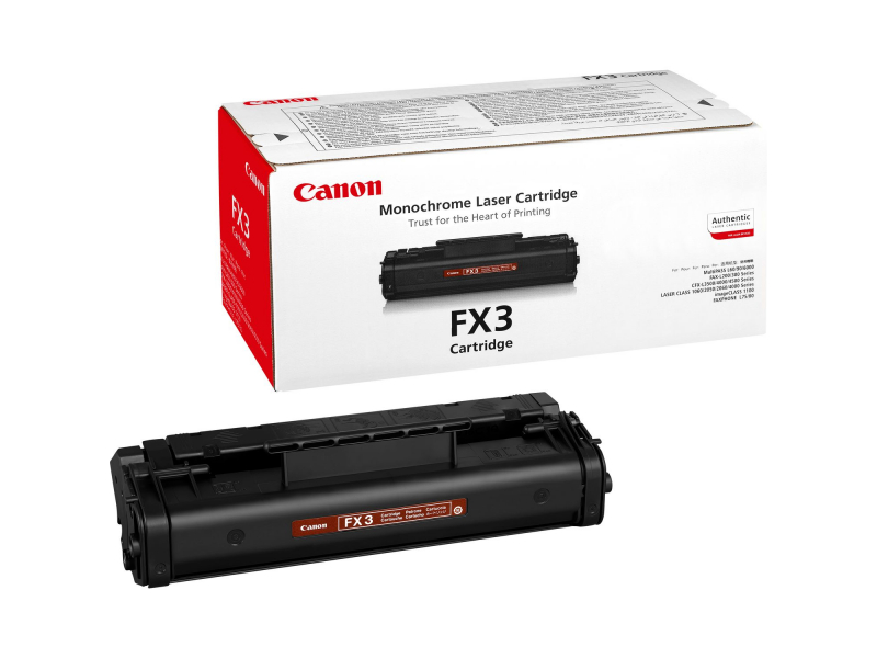 Canon FX-3 - 2700 pages - Black - 1 pc(s) 1557A003
