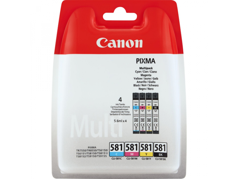 Canon TIN CLI581 CMYK 2103C004