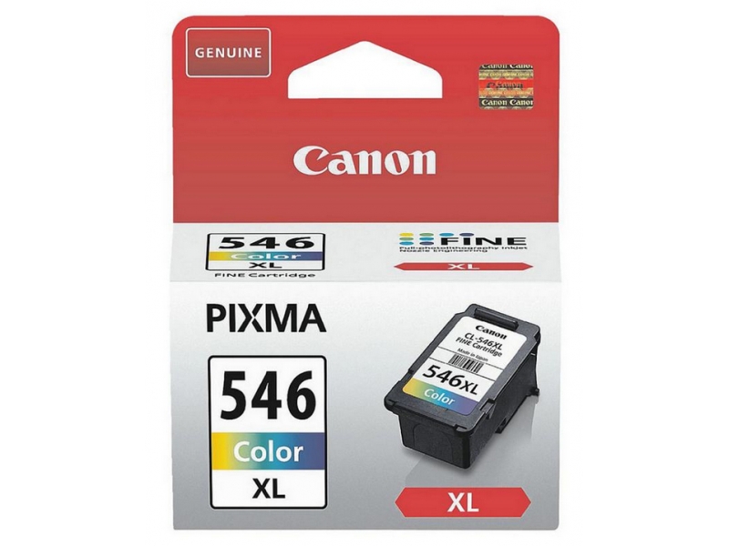 Canon Tinte Printing colours Cyan Magenta Yellow CL-546XL 8288B001