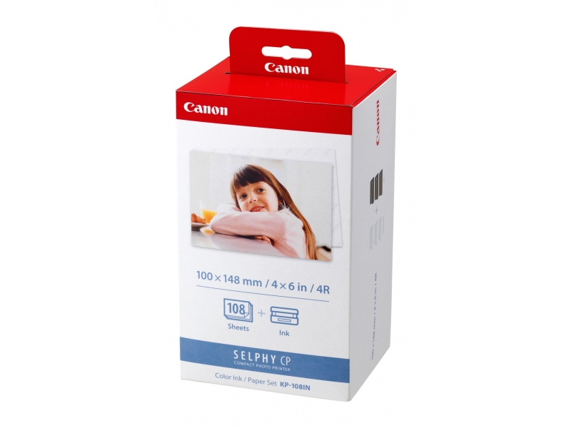 Canon Valuepack KP108IN+Papier cy