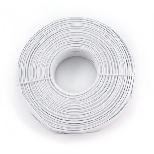 CbleXpert Flat Telefonkabel 100m white 6 wires TC1000S6-100M
