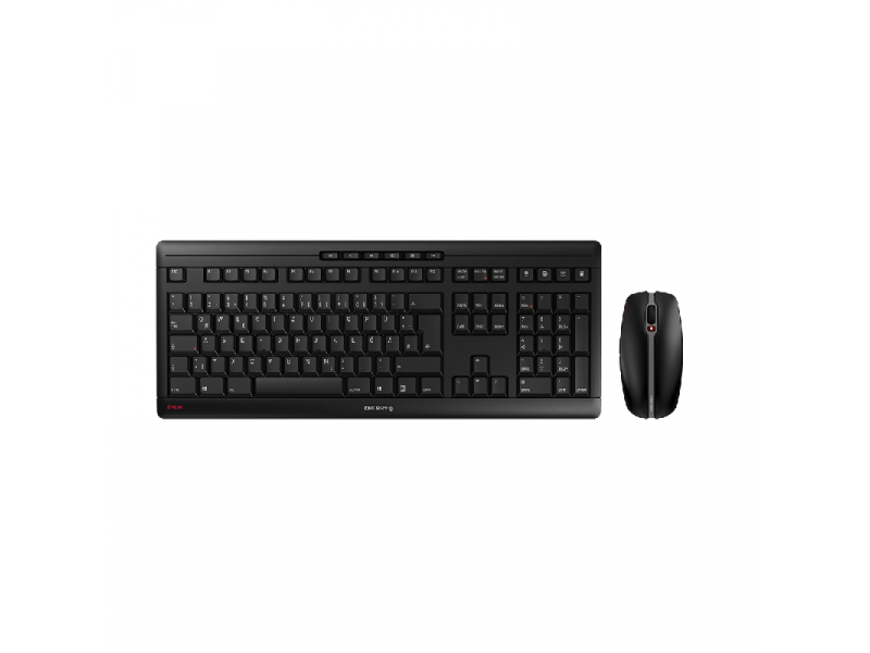 Cherry Stream DESKTOP Keyboard & Mouse Wireless black FR JD-8500FR-2