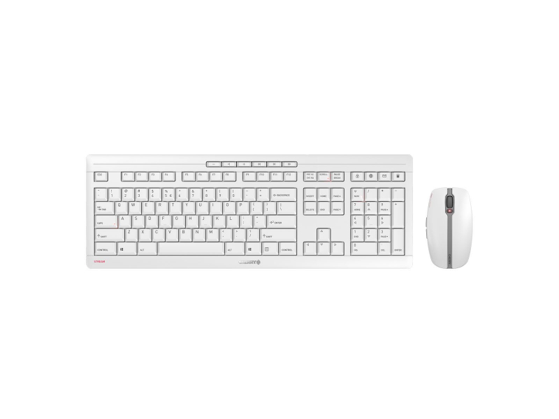 Cherry Stream Desktop - Standard - RF Wireless -Grey - Mouse included JD-8500EU-0