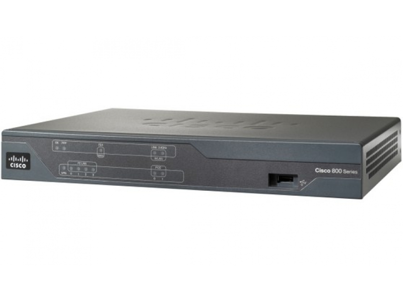 Cisco Ethernet Security Router 4-Port-Switch C881-K9