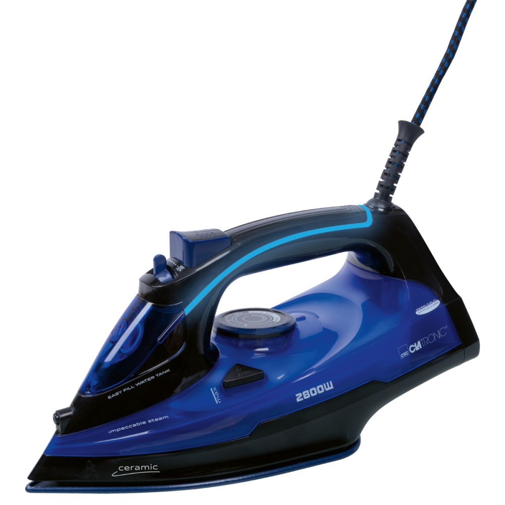 Clatronic Steam iron 2800W DB 3755 (Blue-Black)