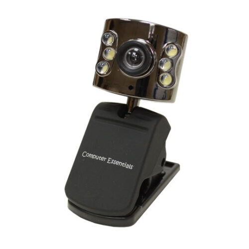 Computer Essentials Webcam with LED