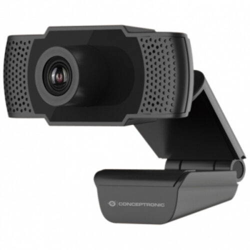 Conceptronic AMDIS 1080P Full HD Webcam & Microphone AMDIS01B