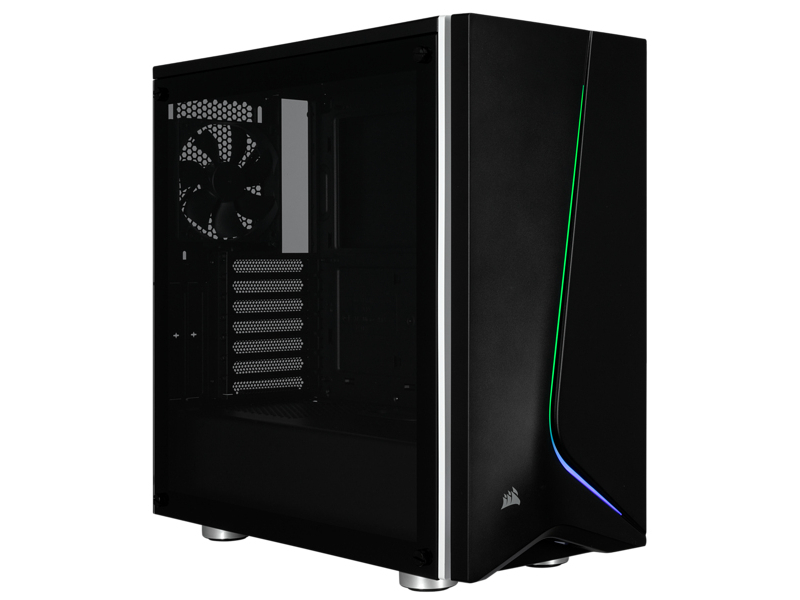 Corsair Case Carbide Spec06 RGB Tempered Glass Black CC-9011146-WW