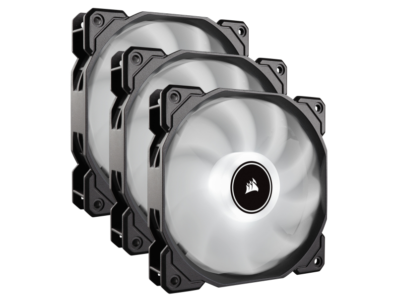 Corsair Fan AF 120 LED Cooling Fan White Triple Pack CO-9050082-WW