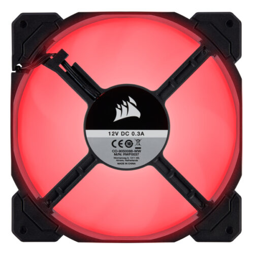 Corsair Fan AF 140 LED Cooling Fan Red CO-9050086-WW