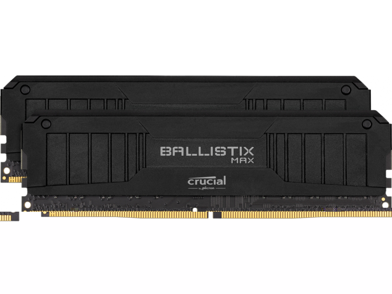 Crucial Ballistix Max 16GB Black DDR4-4000 CL18 Dual-Kit BLM2K8G40C18U4B