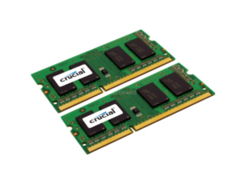 Crucial DDR3L 4GB 2x2GB SO DIMM 204-PIN CT2KIT25664BF160BJ