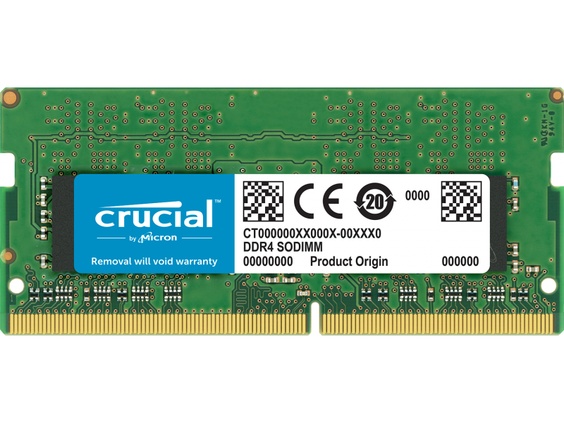 Crucial DDR4 8GB SO DIMM 260-PIN CT8G4S266M