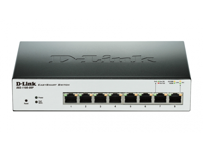 D-Link Switch EasySmart 8-port 10