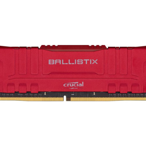DDR4 32GB KIT 2x16GB PC 3200 Crucial Ballistix BL2K16G32C16U4R red