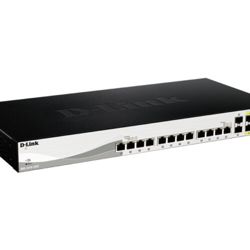 DLINK 16-Port Smart Managed 10G Switch 2x SFP+ 2x - DXS-1210-16TC