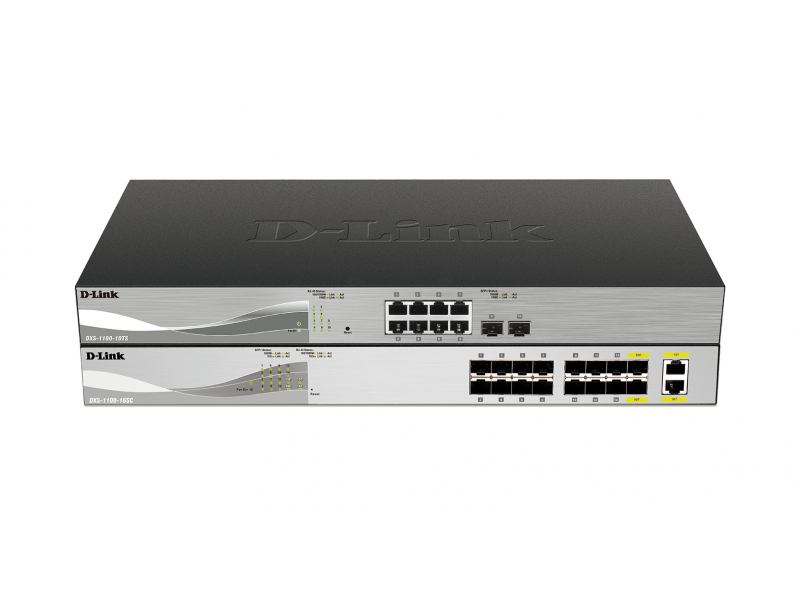 DLINK 16-Port Smart Switch DXS-1100-16SC - DXS-1100-16SC