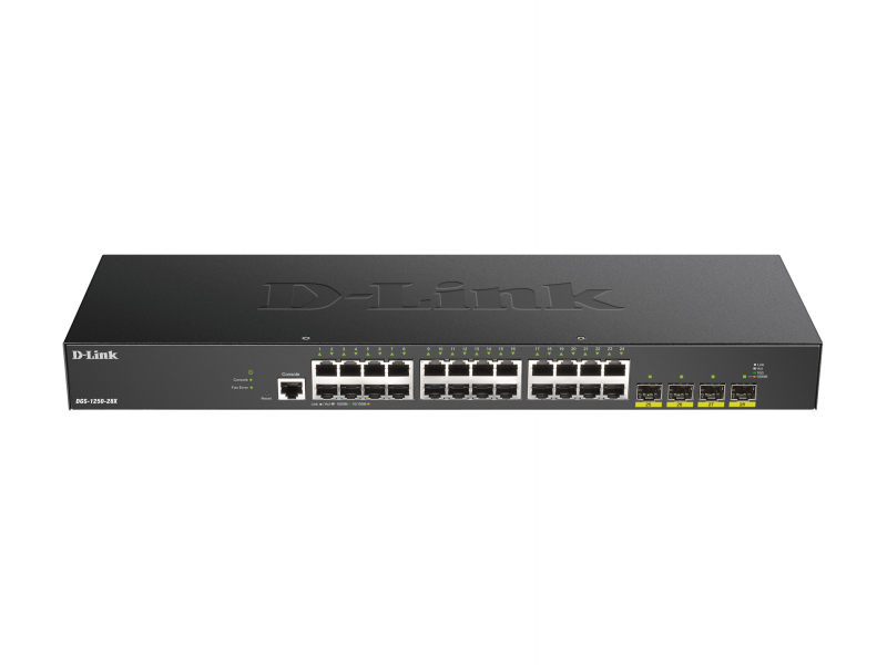DLINK 28Port Smart Managed Gigabit Sw - DGS-1250-28X