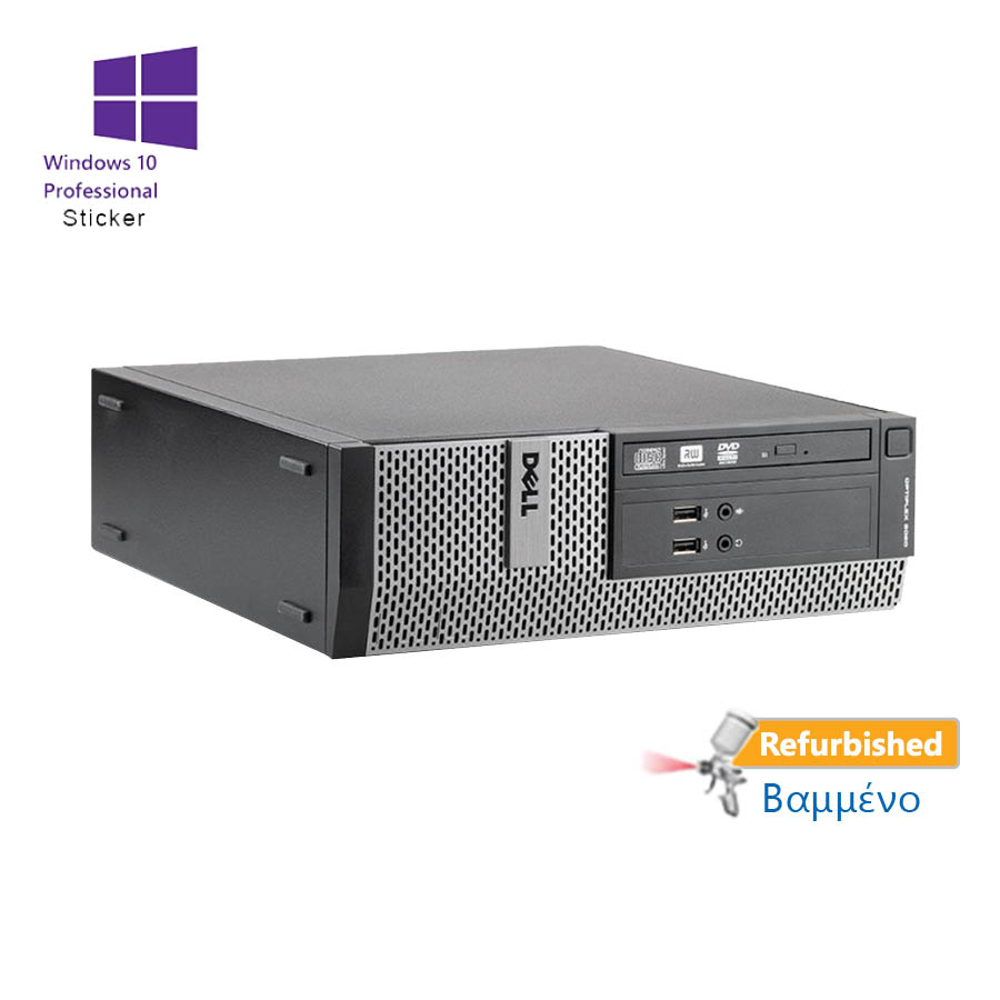 Dell 3020 SFF i3-4160/4GB DDR3/500GB/DVD/10P Grade A+ Refurbished PC