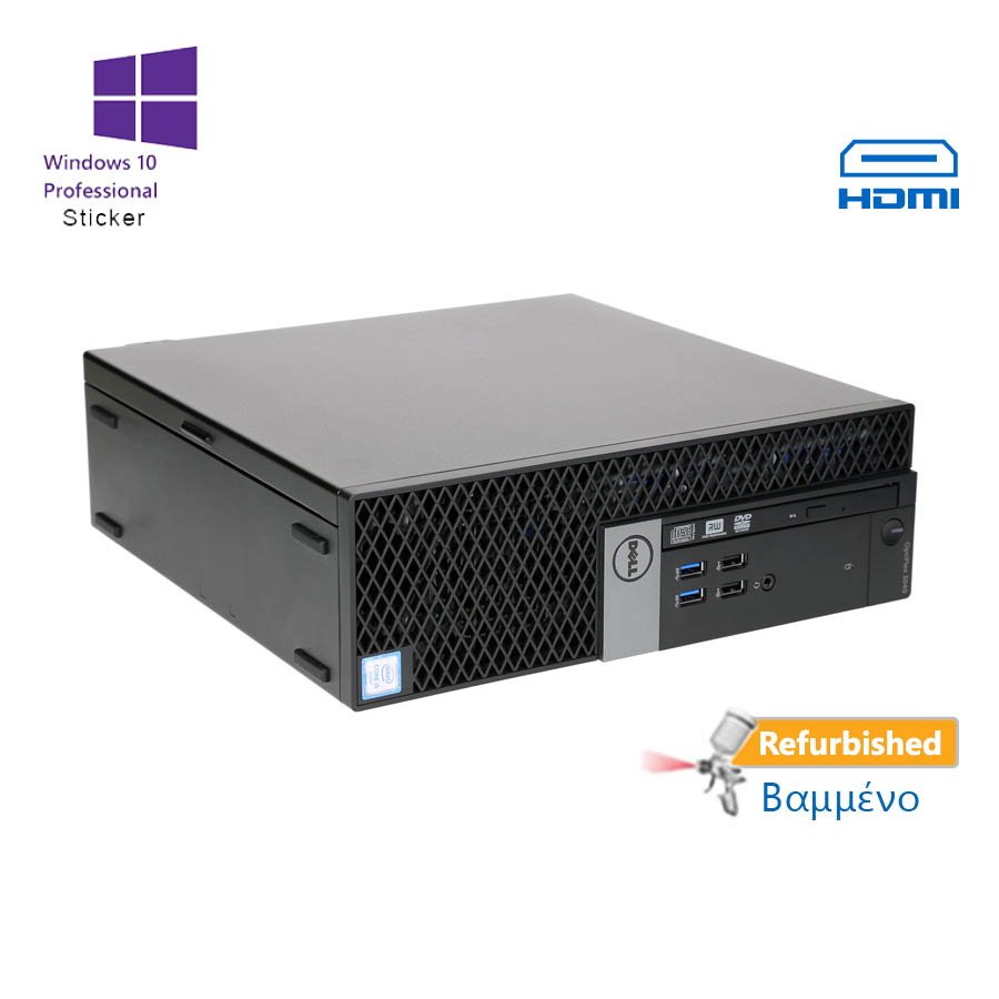 Dell 5040 SFF i3-6100/4GB DDR3/500GB/DVD/10P Grade A+ Refurbished PC