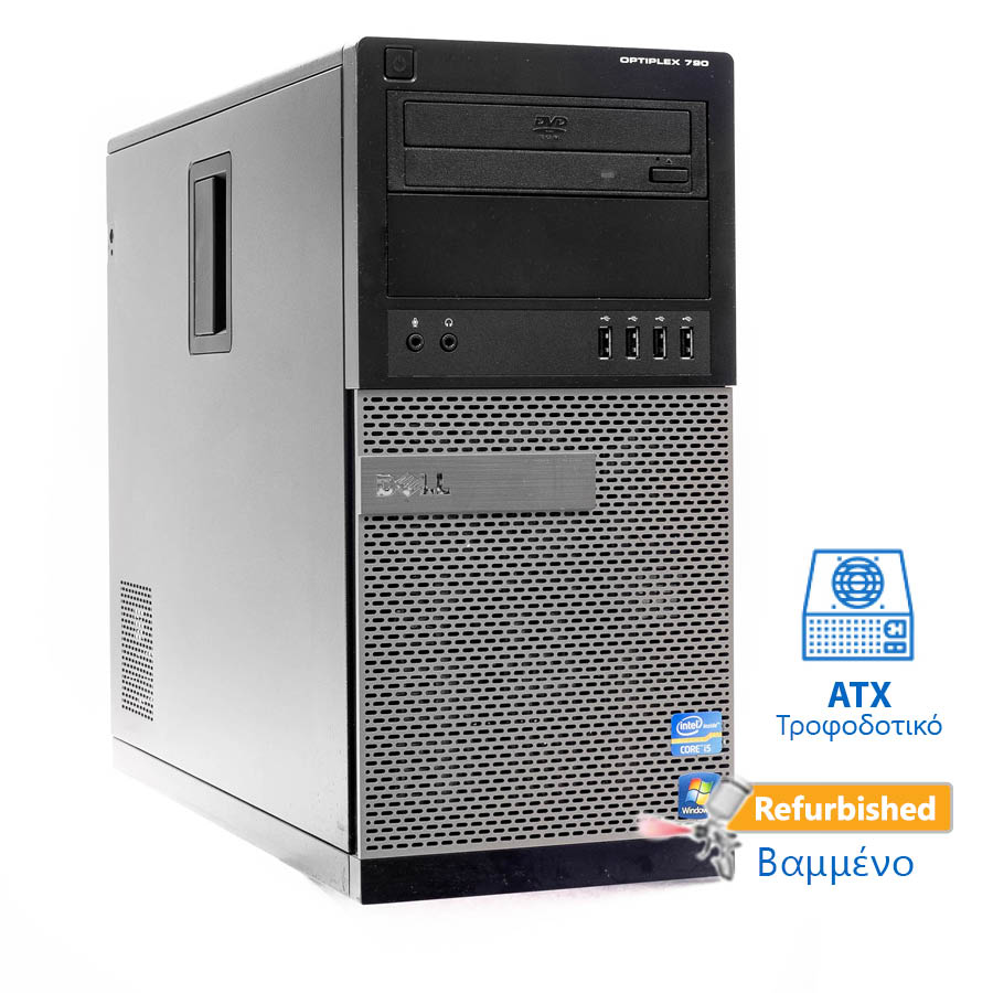 Dell 790 Tower i5-2400/4GB DDR3/500GB/DVD/7P Grade A+ Refurbished PC