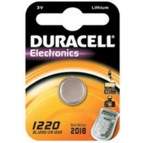 Duracell Batterie Lithium Knopfzelle CR1220 3V Blister (1-Pack) 030305