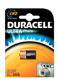 Duracell Batterie Lithium Photo CR2 3V Ultra Blister (2-Pack) 030480