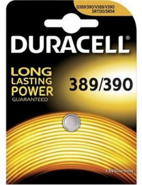 Duracell Batterie Silver Oxide Knopfzelle 389