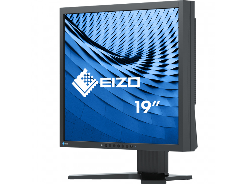 EIZO 48.3cm (19)  S1934H-BK  54 DVI+DP LED IPS Lift bl. S1934H-BK
