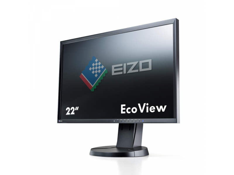 EIZO 55.9cm (22)1610 DVI+DP+USB LED bl.li EV2216WFS3-BK