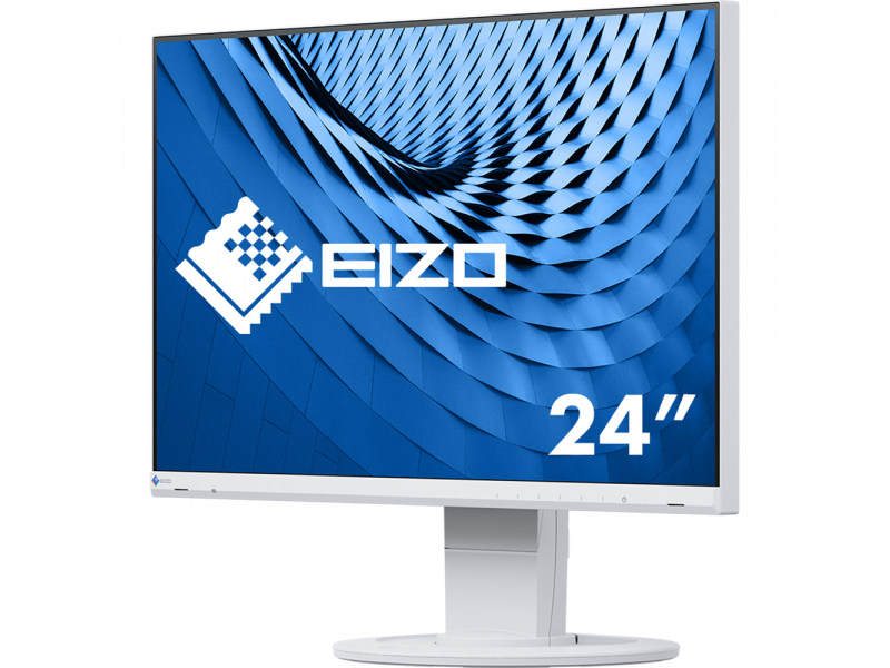 EIZO 60.5cm (23,8)1609 DVI+HDMI+DP+USB IPS bl. EV2460-WT