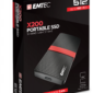 EMTEC SSD 512GB 3.1 Gen2 X200 SSD Portable Retail ECSSD512GX200