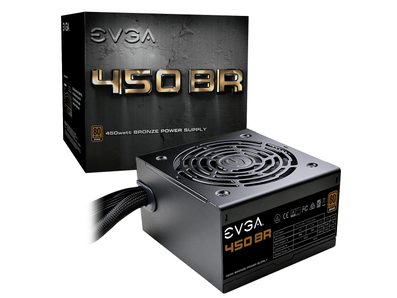 EVGA 450W 450 BR (80+Bronze) 100-BR-0450-K2