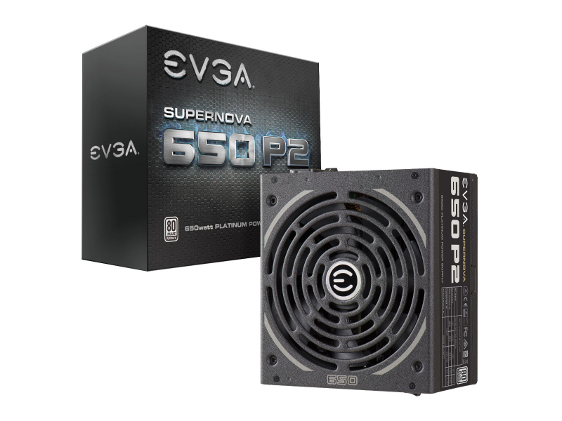 EVGA 650W SuperNOVA 650 P2 Fully Modular (80+PLATINUM) 220-P2-0650-X2