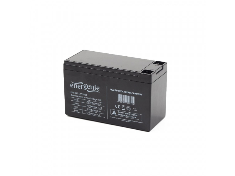 EnerGenie Battery 12V 7.5AH BAT-12V7.5AH