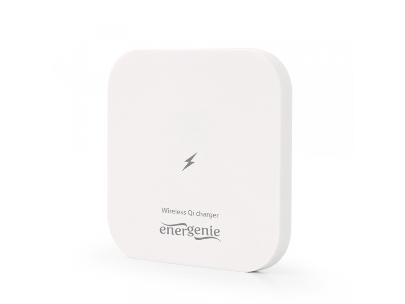 EnerGenie Kabelloses Qui-Ladegerät 5W rund Weiß EG-WCQI-02-W