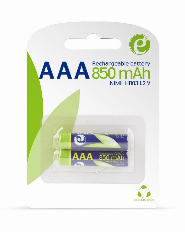 EnerGenie Ni-MH AAA Akku 850 mAh 2er Pack EG-BA-AAA8R-01