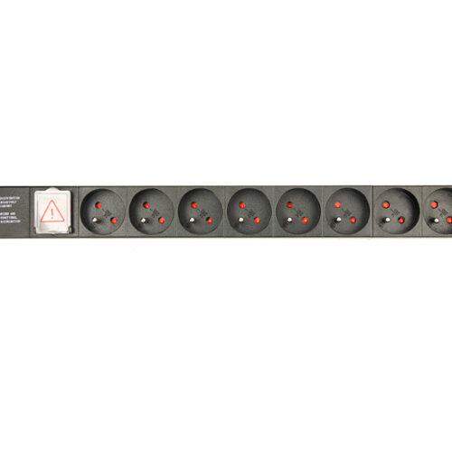 EnerGenie Stromverteiler (PDU) 8 Anschlüsse 1U 16A C14 3m EG-PDU-014-F
