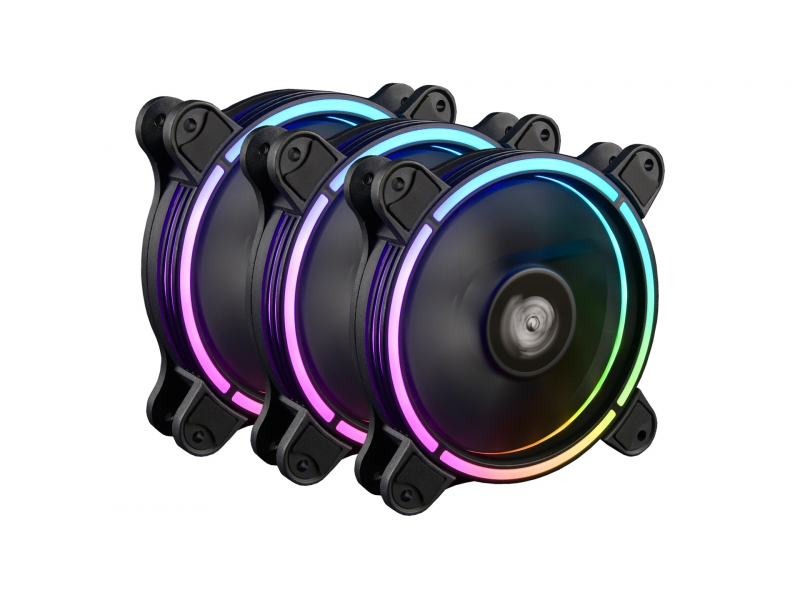 Enermax PC- Gehäuselüfter T.B.RGB 3er Pack UCTBRGBA12P-BP3