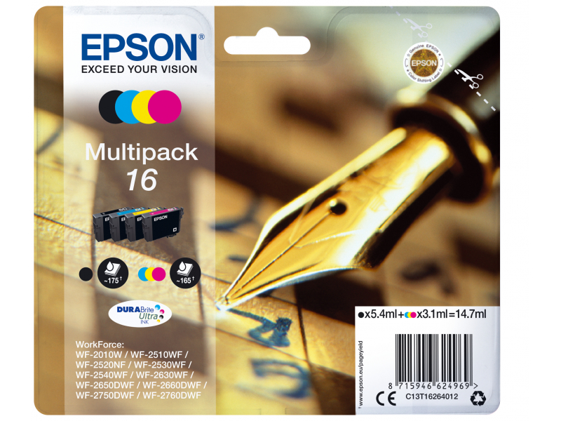 Epson TIN 16 Multipack C13T16264012